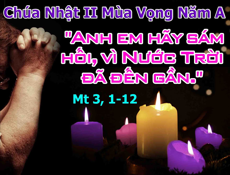 LỜI NGUYỆN CHUNG CHÚA NHẬT 2 MÙA VỌNG A