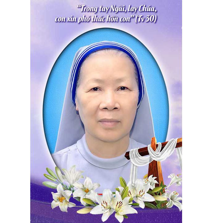 DÒNG THỪA SAI BÁC ÁI CHÚA KI-TÔ xin cầu nguyện cho Soeur Maria Teresa Nguyễn Thị Sáng