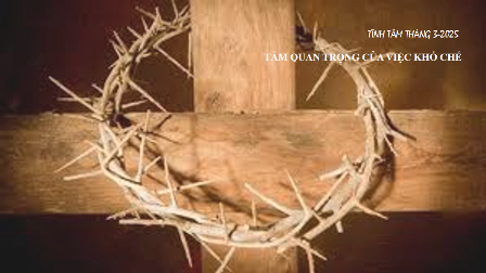 CHƯƠNG TRÌNH TĨNH TÂM THÁNG 03/2025
