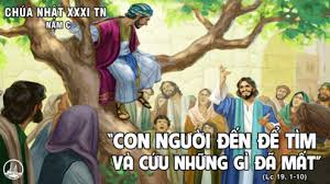 Lời nguyện tín hữu Chúa Nhật XXXI Thường niên Năm C